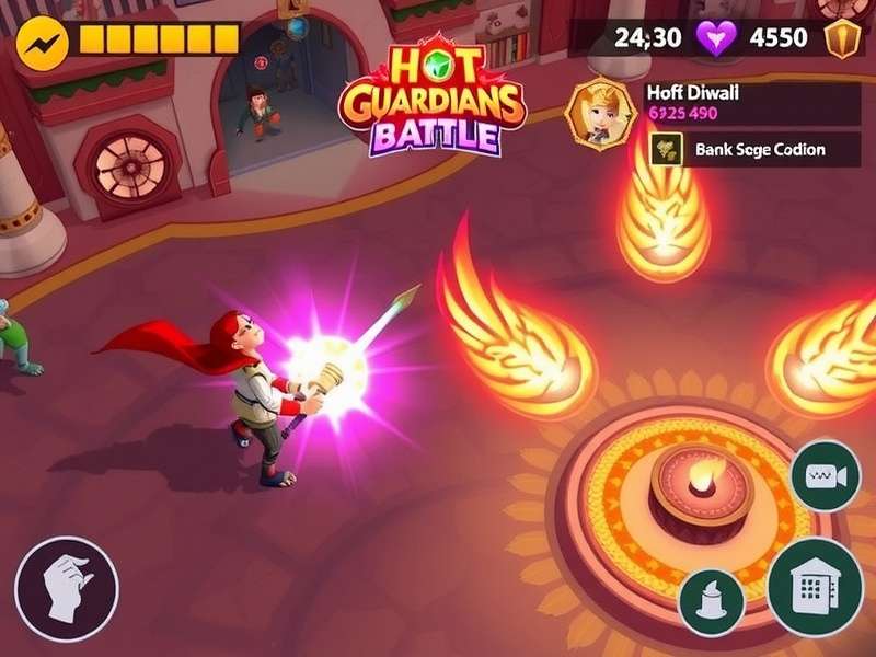 Hot Guardians Battle Gameplay Screenshot
